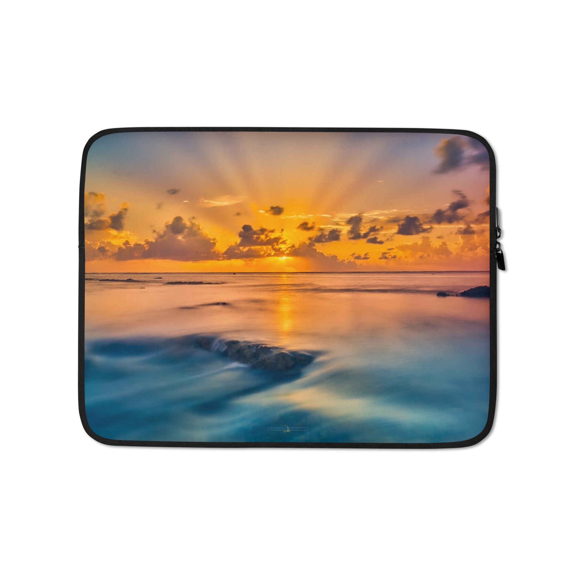 Deluvian [Bora Bora Sunrise] Laptop Sleeve