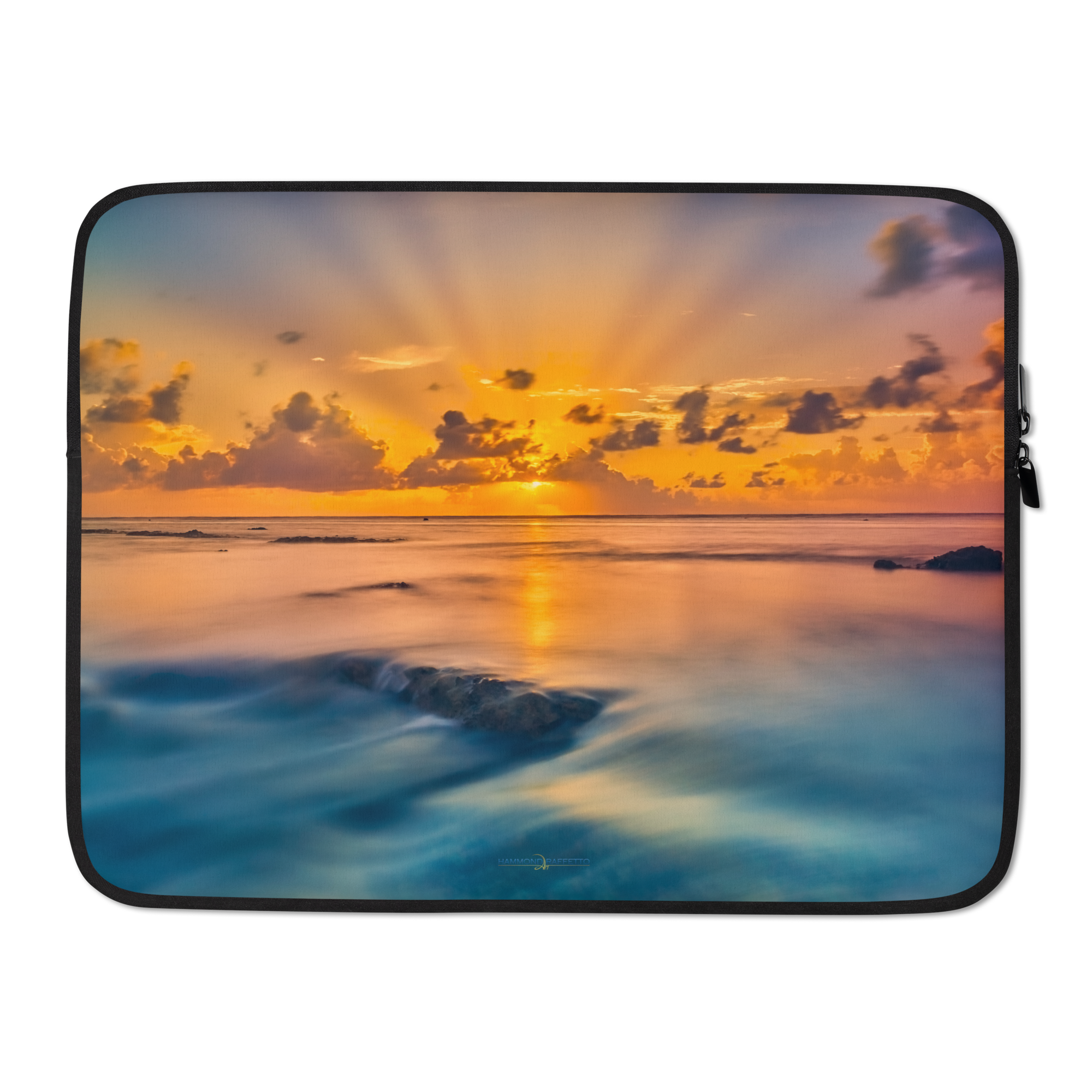 Deluvian [Bora Bora Sunrise] Laptop Sleeve