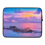 Bora Bora Pacific Sunrise Laptop Sleeve