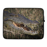 Smilin' Faces Crocodile Laptop Sleeve