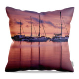 Portum Tutum - Throw Pillow