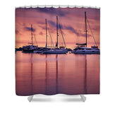 Portum Tutum - Shower Curtain