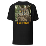 African Owl & Dad-ism Unisex T-shirt