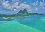 Palette - Bora Bora Aerial View Puzzle